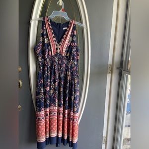 Jane and Bleecker mid length dress, EUC,size 14